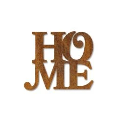 Edelrost Schild Home