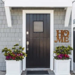 Edelrost Schild Home -Kamiladen Verkäufe 32022699 schild home 2 200x240mm 2