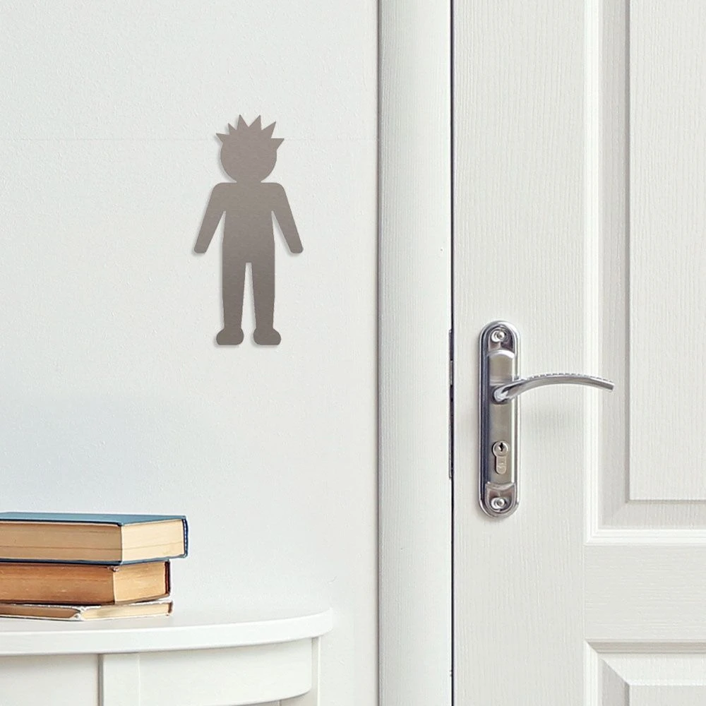 Herren Piktogramm Aus Edelstahl 3 Herren Piktogramm Aus Edelstahl – Bild 3