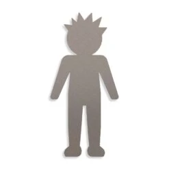 Herren Piktogramm Aus Edelstahl