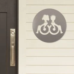 Rollstuhlfahrer Duo Piktogramm Rund Aus Edelstahl 5 Rollstuhlfahrer Duo Piktogramm Rund Aus Edelstahl -Kamiladen Verkäufe 40004244 piktogramm rollstuhlfahrer rollstuhlfahrerin rund 02