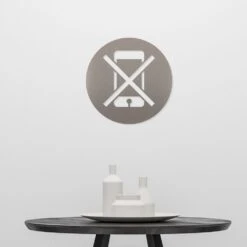 Handyverbot Piktogramm Rund Aus Edelstahl -Kamiladen Verkäufe 40004256 piktogramm handyverbot 01