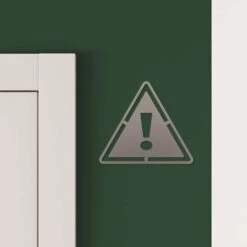 Gefahrenstelle Piktogramm Aus Edelstahl -Kamiladen Verkäufe 40004544 piktogramm gefahrenstelle 02