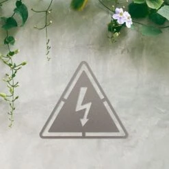 Hochspannung Piktogramm Aus Edelstahl -Kamiladen Verkäufe 40004545 piktogramm hochspannung 02