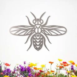 Edelstahl Wandbild Honigbiene -Kamiladen Verkäufe 40005073 edelstahl honigbiene wandbild 02