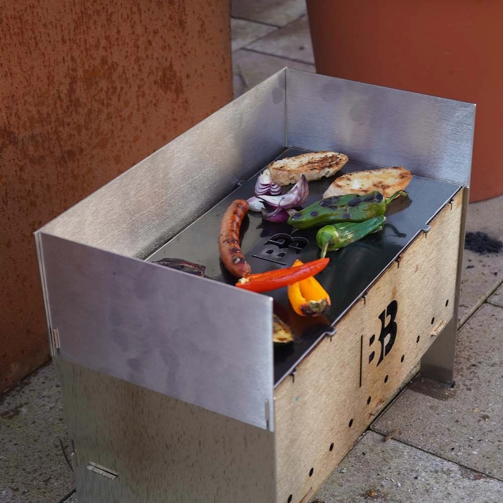 BlazeBox Station Medium Windschutz Zum Stecken 2 BlazeBox Station Medium Windschutz Zum Stecken – Bild 2