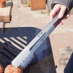 Grillzange Mit Deinen Initialen Aus Edelstahl -Kamiladen Verkäufe 40005302 grillzange mit initialen 03