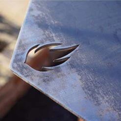 Feuerplatte Grillplatte Mit Integriertem Rost 6-eckig Ø 80 Cm Design 2 -Kamiladen Verkäufe 40005308 feuerplatte 6eckig d80 03