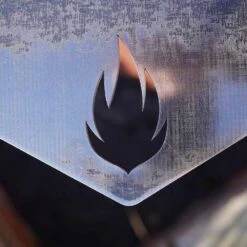 Feuerplatte Grillplatte Mit Integriertem Rost 6-eckig Ø 80 Cm Design 3 -Kamiladen Verkäufe 40005311 feuerplatte 6eckig d80 02