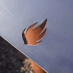 Feuerplatte Grillplatte Mit Integriertem Rost 8-eckig Ø 80 Cm Design 3 -Kamiladen Verkäufe 40005345 feruerplatte 8eckig mit grillrost d80 02