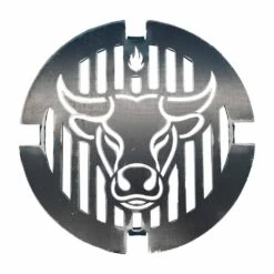 Grillrost Ø 21 Cm Einsatz Für Feuerplatte Stier Design