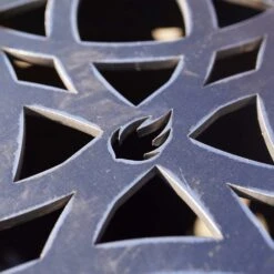 Grillrost Ø 21 Cm Einsatz Für Feuerplatte Orient Design -Kamiladen Verkäufe 40005395 feuerplatte einsatz design orient 02