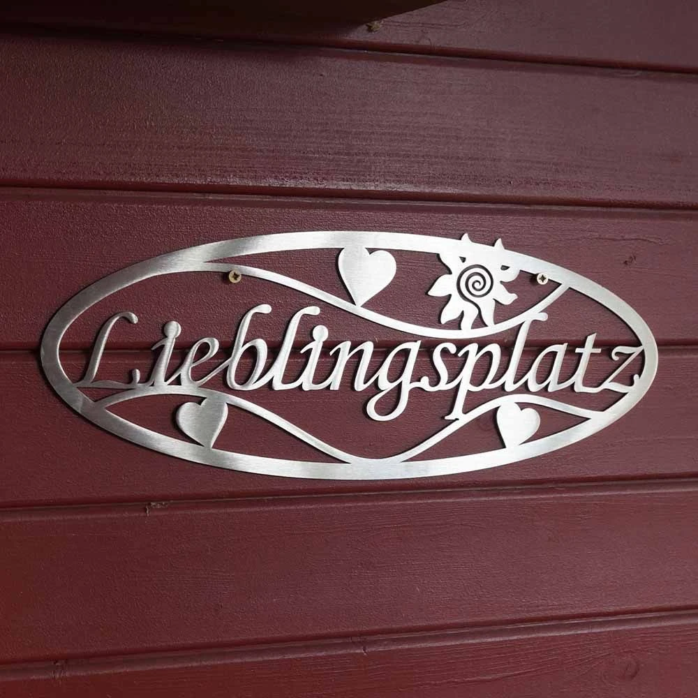 Edelstahl Lieblingsplatz 2 Edelstahl Lieblingsplatz – Bild 2