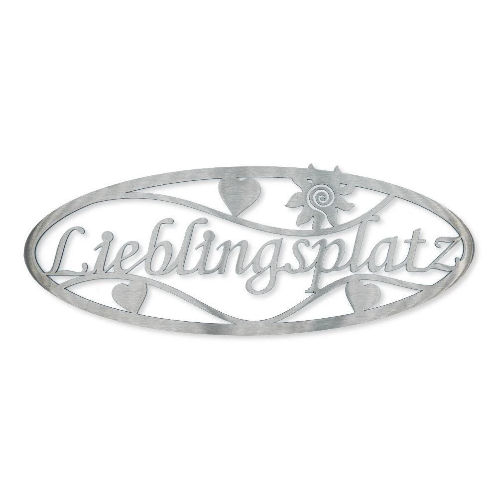 Edelstahl Lieblingsplatz 1 Edelstahl Lieblingsplatz