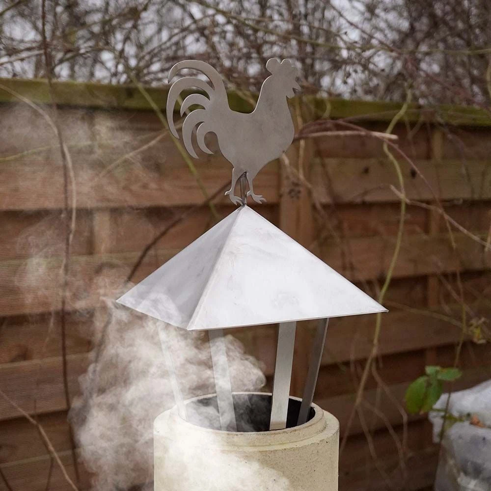 Abdeckung Für Rohr Ø 120 Mm Für Pizzaofen Mit Wetterhahn – Bild 4