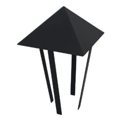 Abdeckung Für Rohr Ø 200 Mm Für Pizzaofen In Schwarz 260 X 260 Mm