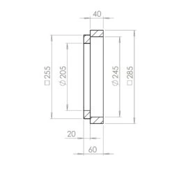 Anschlussstück Für Schamotterohr Ø 180 Mm -Kamiladen Verkäufe anschlusst ck f r schamotterohr 180mm