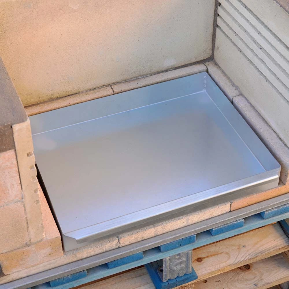 Aschekasten Grill / Pizzaofen Universal 490x340x40mm 2 Aschekasten Grill / Pizzaofen Universal 490x340x40mm – Bild 2