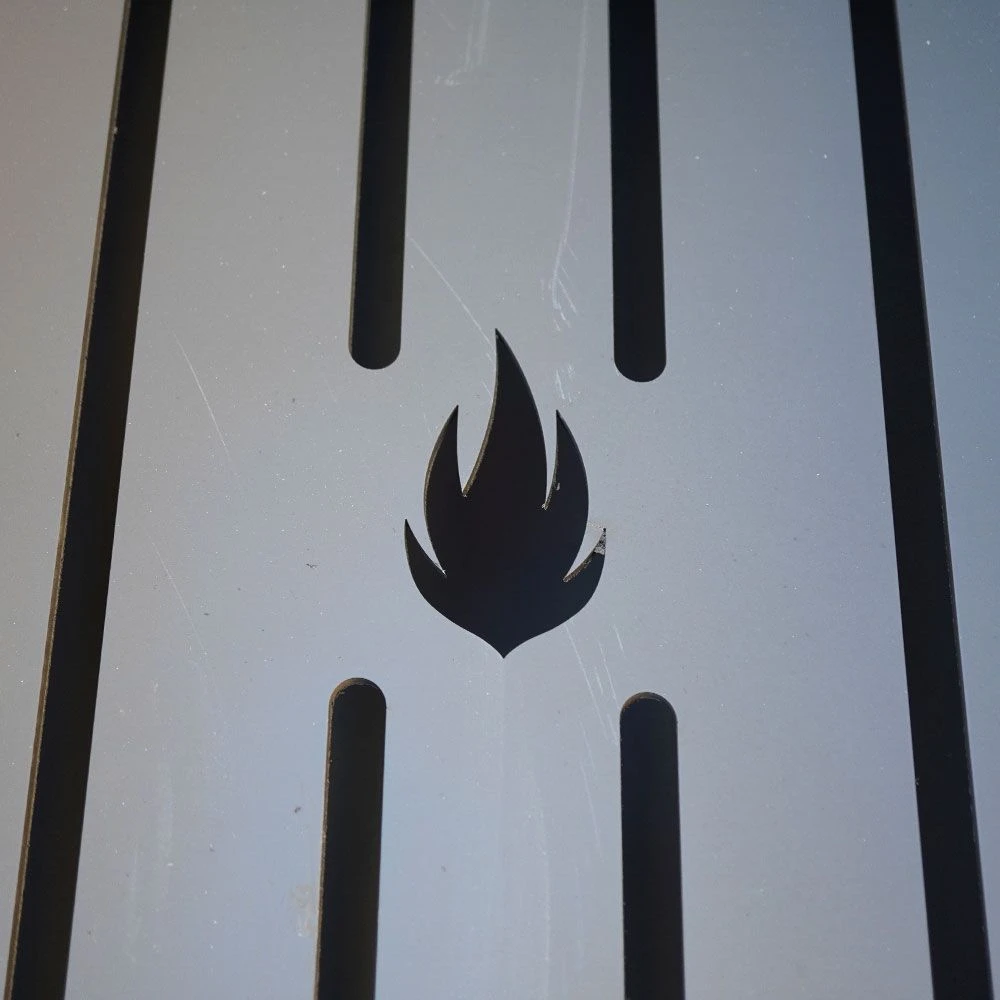 Ascherost Grillkamin 300x200x8mm 2 Ascherost Grillkamin 300x200x8mm – Bild 2