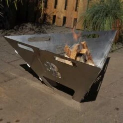 Blazebox Bowl 3-eckig Mini -Kamiladen Verkäufe blazebox bowl 3 eckig mini feuerschale schamotte shop 2