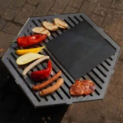 BlazeBox Bowl 6-eckig Grillrost Medium -Kamiladen Verkäufe blazebox bowl 6 eckig grillrost medium facebook hochwertiger edelstahl 18