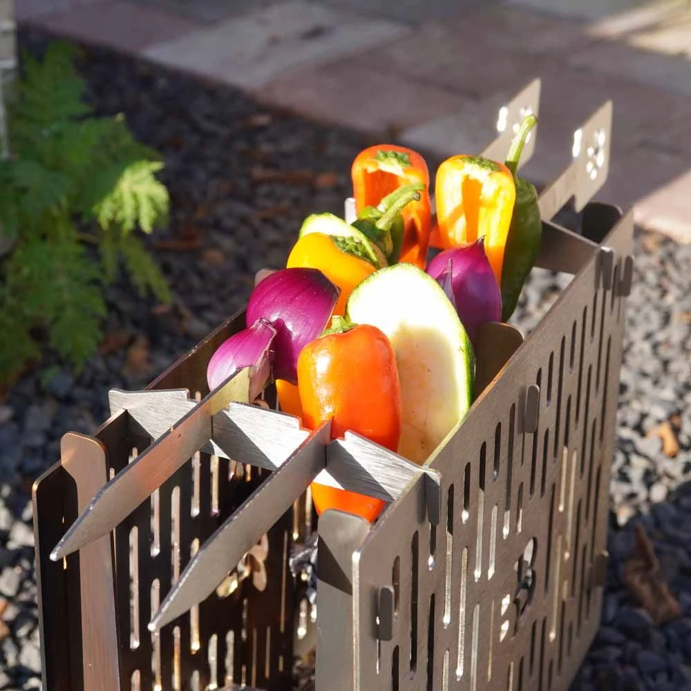 BlazeBox Stayer Mini Grillspieß-Set 5 BlazeBox Stayer Mini Grillspieß-Set – Bild 5