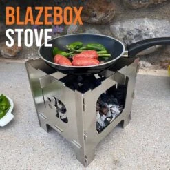 BlazeBox Stove Large -Kamiladen Verkäufe blazebox stove video schamotte shop.de 2