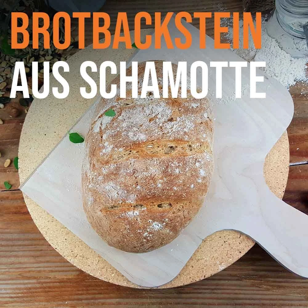 Brotbackstein Rund Ø 44 X 4 Cm Schamotte 3 Brotbackstein Rund Ø 44 X 4 Cm Schamotte – Bild 3
