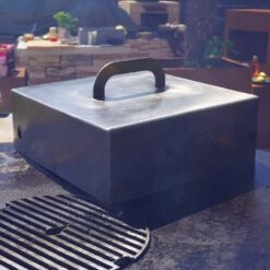 Brat- Und Schmorabdeckung Aus Edelstahl -Kamiladen Verkäufe brat und schmorabdeckung aus edelstahl grillhaube 19