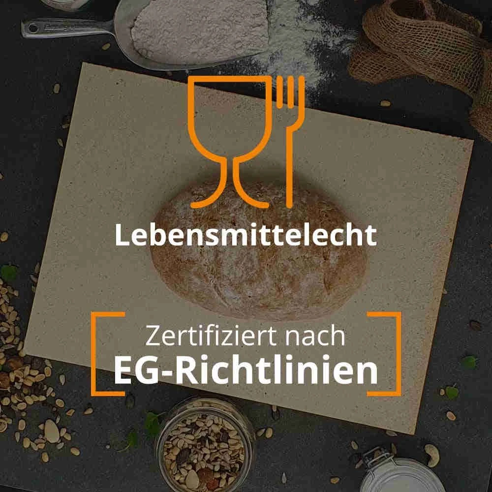 Brotbackstein 40 X 30 X 2 Cm Schamotte 8 Brotbackstein 40 X 30 X 2 Cm Schamotte – Bild 8