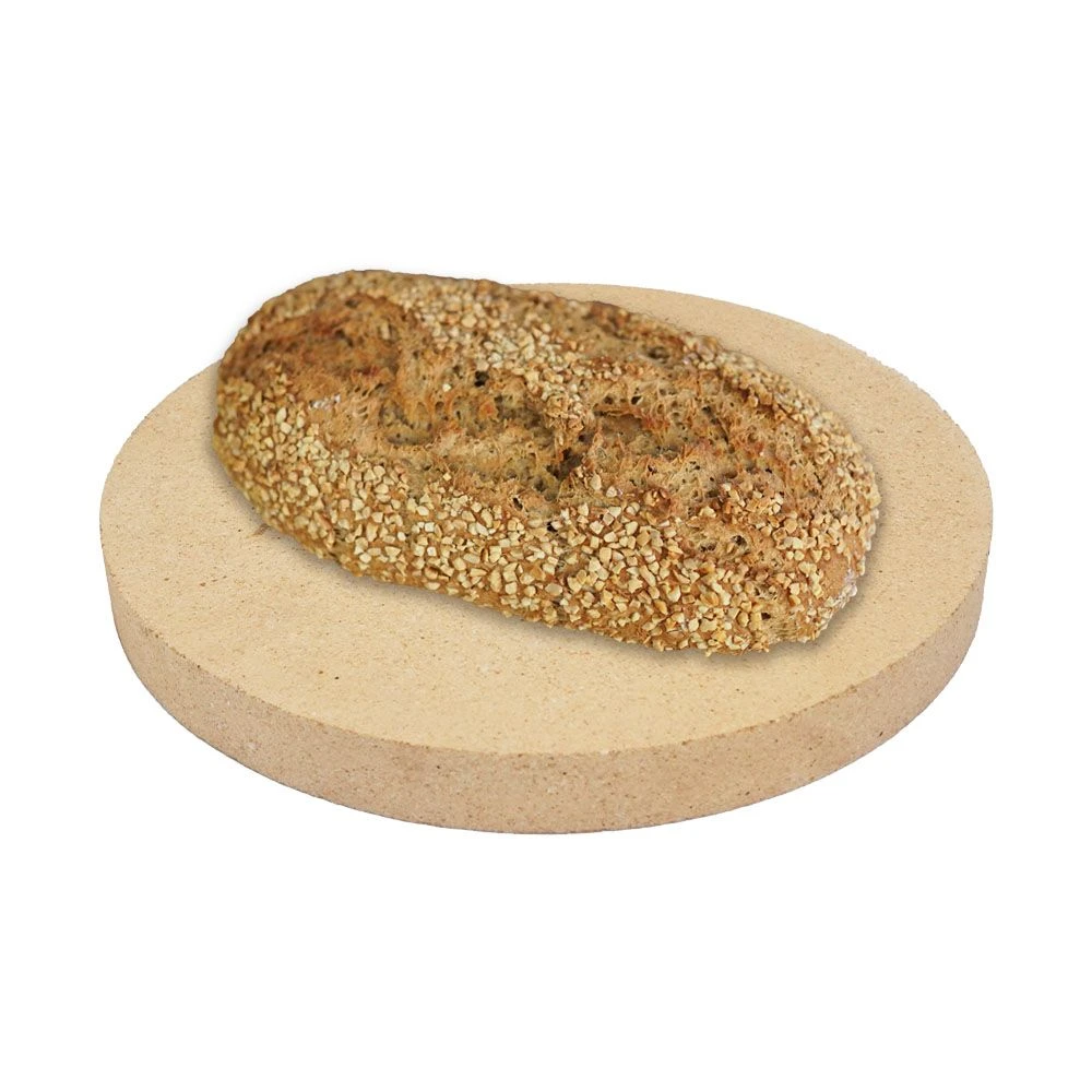 Brotbackstein Rund Ø 34 X 4 Cm Schamotte