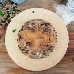 Brotbackstein Rund Ø 34 X 4 Cm Schamotte -Kamiladen Verkäufe brotbackstein rund 34 x 4 cm backstein lebensmittelecht pur schamotte schamotte shop 4