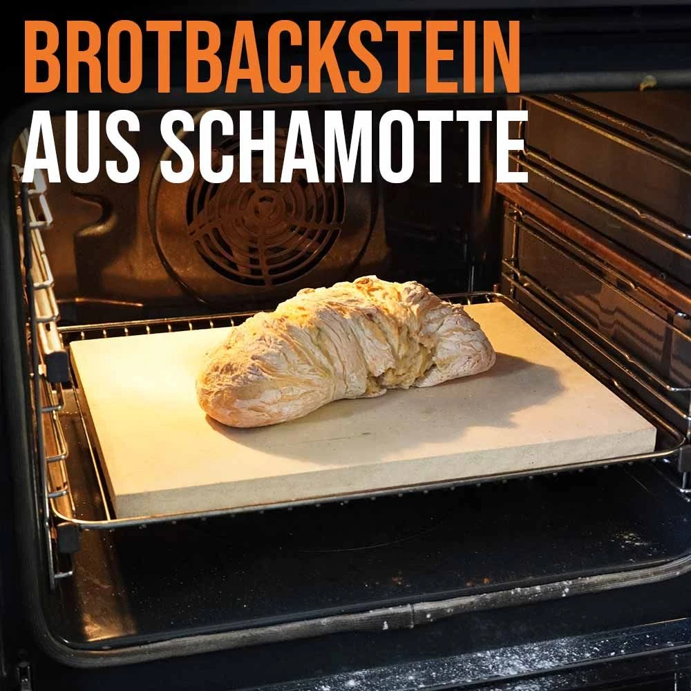 Brotbackstein 40 X 30 X 2,5 Cm Schamotte 3 Brotbackstein 40 X 30 X 2,5 Cm Schamotte – Bild 3