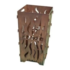 Edelrost Feuertonne Flames 70cm Mit Wunschname 6 Edelrost Feuertonne Flames 70cm Mit Wunschname -Kamiladen Verkäufe edelrost feuertonne flames 70cm mit wunschname schamotte shop 1
