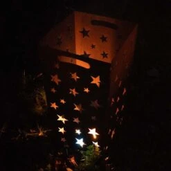 Edelrost Feuertonne Stars 70cm -Kamiladen Verkäufe edelrost feuertonne stars schamotte shop 5