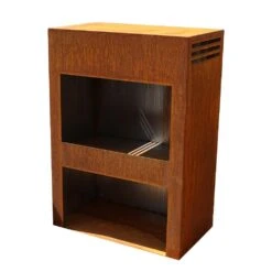 Terrassenkamin ØVENDECK Odolan -Kamiladen Verkäufe edelrost grillofen odolan 120mm terrassenofen feuerstelle garten kamin 3