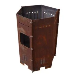 Edelrost Feuertonne Groß -Kamiladen Verkäufe edelrost grilltonne gro schamotte shop 7