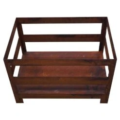 Edelrost Kiste 60x40x40cm -Kamiladen Verkäufe edelrost kiste 60x40x40cm schamotte shop 2 1