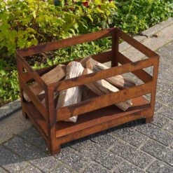 Edelrost Kiste 60x40x40cm -Kamiladen Verkäufe edelrost kiste 60x40x40cm schamotte shop 5 1