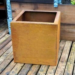 Edelrost Pflanzkasten Quadratisch -Kamiladen Verkäufe edelrost pflanzkasten quadratisch schamotte shop 1