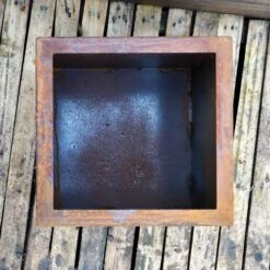 Edelrost Pflanzkasten Quadratisch -Kamiladen Verkäufe edelrost pflanzkasten quadratisch schamotte shop 5