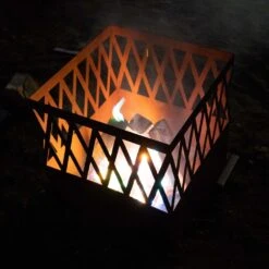 Feuerkorb Øvendeck Lidingö -Kamiladen Verkäufe feuerkorb liding edelrost schamotte shop 8