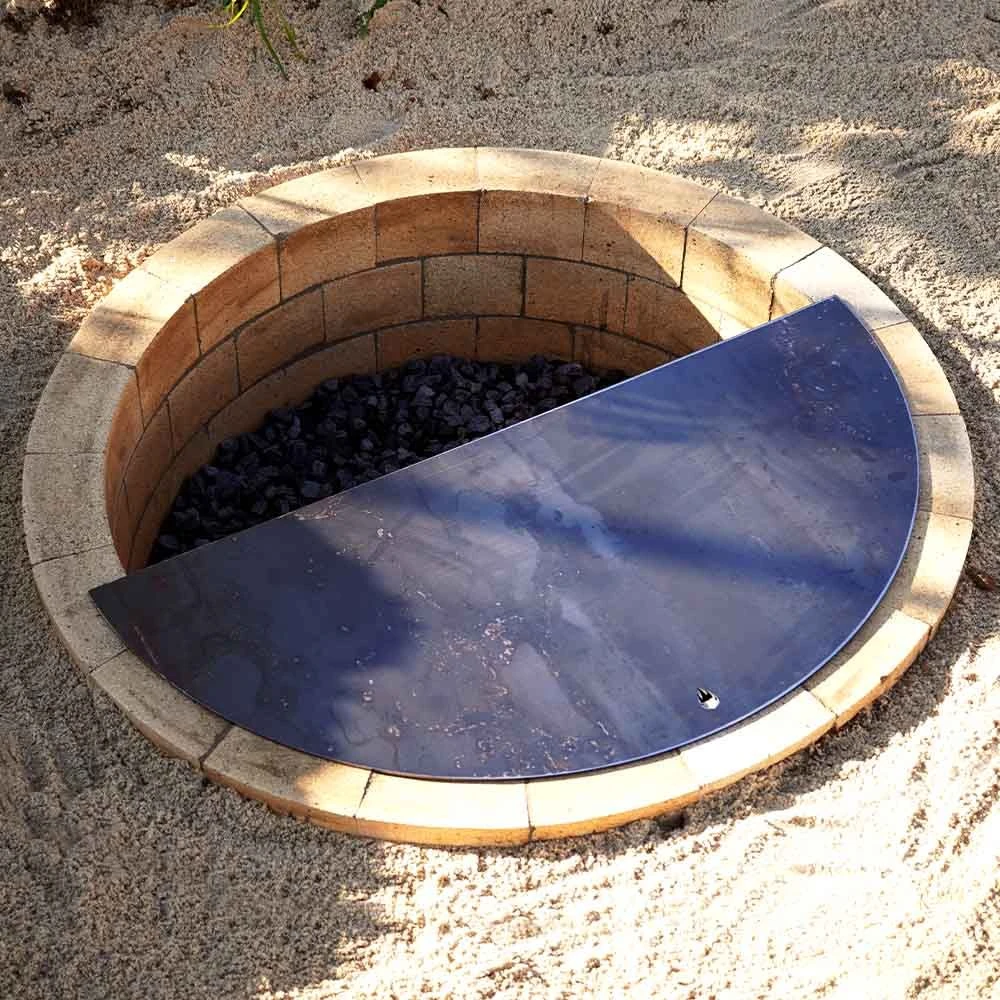Feuerplatte Halbrund 110 Cm Für Feuerstelle Bahra Ø 110 Cm – Bild 5