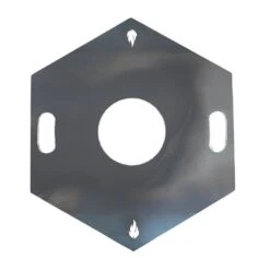 Feuerplatte Grillplatte Grillring Für Feuertonne 6-eckig Ø 60 Cm