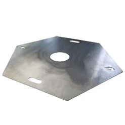 Feuerplatte Grillplatte Grillring Für Feuertonne 6-eckig Ø 105 Cm -Kamiladen Verkäufe feuerplatte grillplatte 6eckig 105er 1