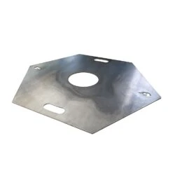 Feuerplatte Grillplatte Grillring Für Feuertonne 6-eckig Ø 98 Cm -Kamiladen Verkäufe feuerplatte grillplatte 98 cm schamotte shop 1 4