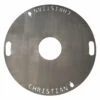 Feuerplatte Grillplatte Grillring Ø 60 Cm Mit Wunschname