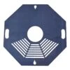 Feuerplatte Grillplatte Mit Integriertem Rost 8-eckig Ø 60 Cm Design 3