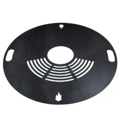 Feuerplatte Grillplatte Mit Integriertem Rost Ø 98 Cm Design 1 -Kamiladen Verkäufe feuerplatte grillplatte mit integriertem rost 98 cm 3