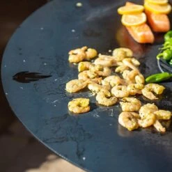 Feuerplatte Grillplatte Mit Integriertem Rost Ø 98 Cm Design 3 -Kamiladen Verkäufe feuerplatte grillplatte mit integriertem rost 98 cm design 3 4